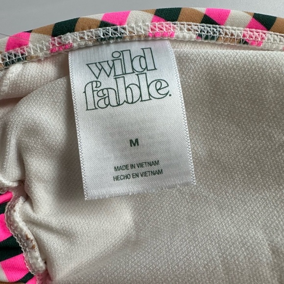 WILD FABLE High Neck Multicolor Print  Size Medium (8-10) BNWT - Picture 6 of 6